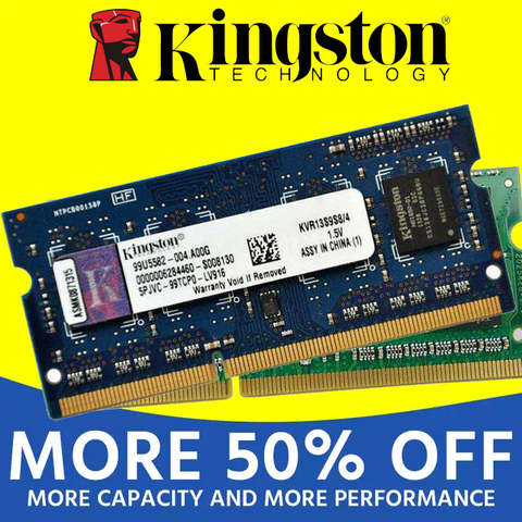 Kingston Ordinateur Portable 10 pièces PC Mémoire RAM DDR2 800 Memoria Module PC2 6400 1 gb 2 gb 4 gb (2 pcs * 2 gb) compatible DDR2 667 mhz 800 mhz ► Photo 1/6