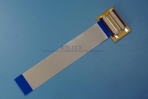 Adaptateur PCB câble FFC | 2 jeux de 34 broches à 34 broches 0.5mm pas de câble FPC câble 100 200 500mm mêmes faces ► Photo 1/6