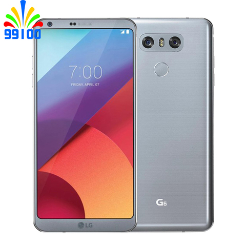 Téléphone portable d'origine débloqué LG G6 H871/H873 5.7 
