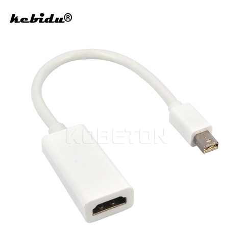 Kebidu Haute Qualité Thunderbolt Mini DisplayPort Display Port DP vers HDMI Câble Adaptateur Pour Apple Mac Macbook Pro Air entier vente ► Photo 1/6