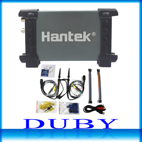 Hantek 6022BL PC USB Oscilloscopes numérique Portable 2 canaux 20 MHz bande passante Osciloscopio Portatil 16 canaux analyseur de logique ► Photo 1/6