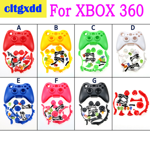 Cltgxdd Gamepad logement boîtier complet coque étui pièces de rechange pour contrôleur sans fil Xbox 360 ► Photo 1/6