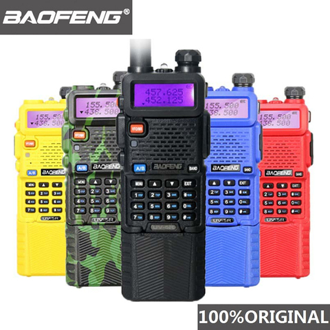 Baofeng UV-5R 3800 MAh 5W talkie-walkie UHF400-520MHz VHF136-174MHz Portable Radio bidirectionnelle jambon UV5R CB Radio UV 5R chasse Radio ► Photo 1/5
