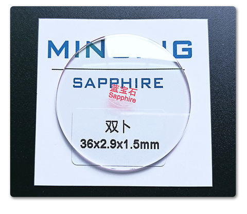 Montre Sapphire, Double dôme épais, diamètre en cristal de 1.5mm, verre Concave 30 ~ 38.5mm ► Photo 1/5