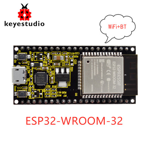 Carte de base de Module de ESP32-WROOM-32 Keyestudio Bluetooth et WIFI MCU pour Arduino ESP32 ► Photo 1/5