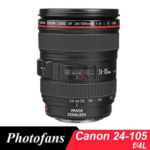 Objectif Canon 24-105mm f4 objectifs Canon EF 24-105mm f/4L IS USM ► Photo 1/1