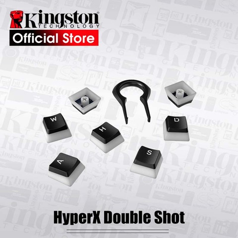 Kingston-touches de Pudding HyperX en PBT Double tir, masquage complet, 104 translucides, clavier mécanique Compatible avec HyperX ► Photo 1/6