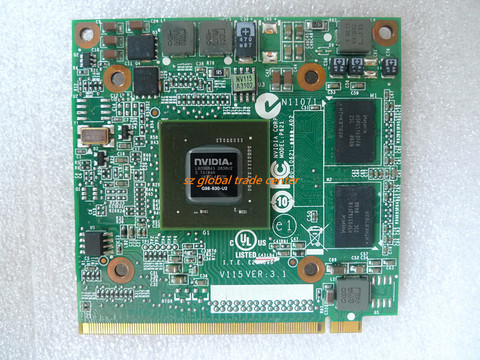 Carte graphique nVIDIA Geforce 9300M GS MXM II,DDR2, VGA 512M, G98-630-U2-9300m, pour acer, vente en gros ► Photo 1/1