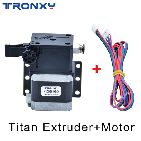 Tronxy 1 ensemble Titan extrudeuse Kit de mise à niveau pour 1.75mm chargeur 3D imprimante pièces de haute qualité moteur pas à pas avec ligne électrique gratuite ► Photo 1/6