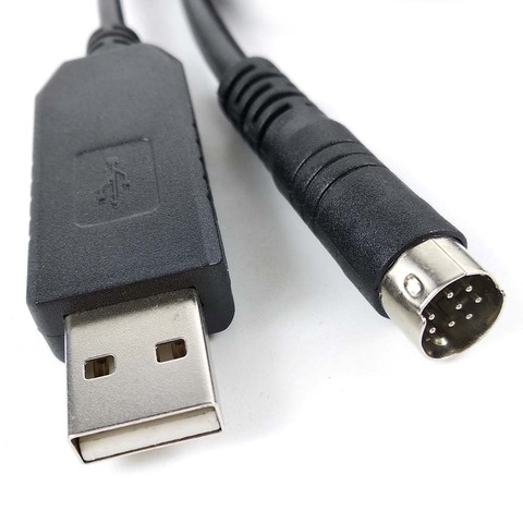 FTDI – câble de programmation mâle USB TTL 5v à mini DIN 8P, pour Yaesu FT-857 897 FT-897D CT-62 ► Photo 1/6