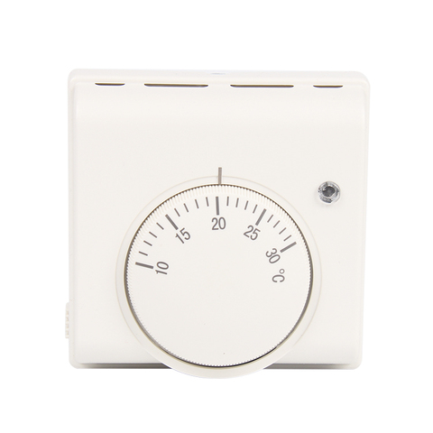 Contrôleur de température mécanique réglable Thermostat, 220V, 6a AC, thermorégulateur, pour climatisation et chauffage au sol ► Photo 1/1