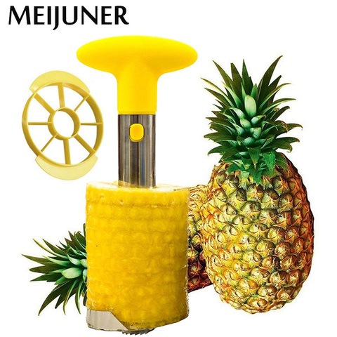 Meijuner – éplucheur d'ananas en acier inoxydable, avec lames pour faciliter le perçage, Gadget de cuisine, MJ202 ► Photo 1/6