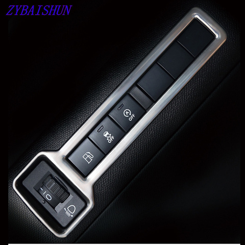ZYAISHUN-interrupteur décoratif pour phares, accessoires de voiture, pour Peugeot 308 T9 2015 2016 2017 ► Photo 1/4
