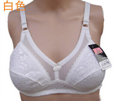 Soutien-gorge en coton avec boucles arrière, sous-vêtement sexy sans jantes, de haute qualité pour maman, sans jantes, t shir classique, pour puberté, jeunes filles, 1 pièce/lot ► Photo 1/6