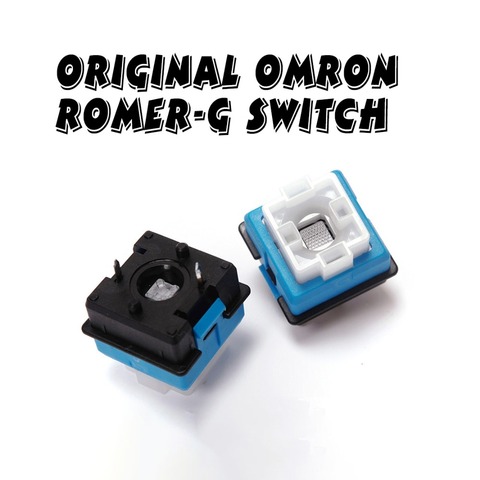 4 pièces/ensemble Original OMRON romer-g commutateur ormon axe pour Logitech G910 G810 G310 G413 Pro Cherry commutateur de clavier mécanique ► Photo 1/6