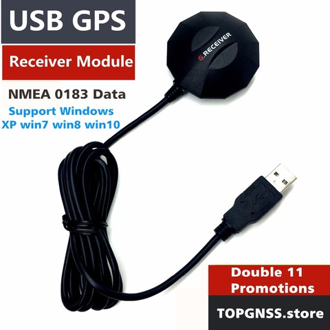 Antenne de module récepteur GPS USB | Magnétique étanche, remplacer l'antenne intelligente BU353S4 ► Photo 1/6