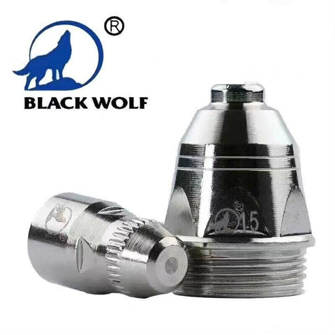 Black wolf – buse de découpe plasma à Air, consommable CNC, haute qualité, authentique, pour électrode, 20P, P80 ► Photo 1/6
