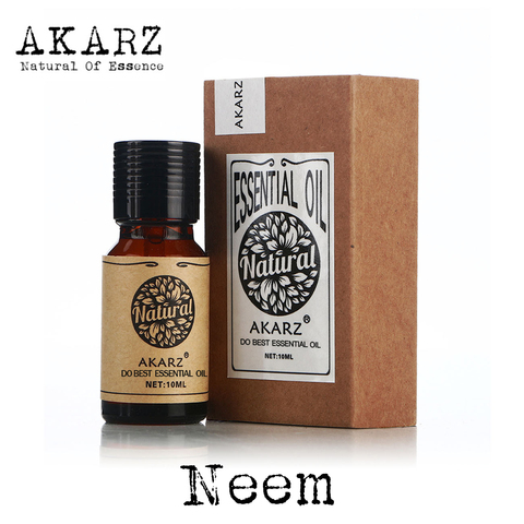 AKARZ célèbre marque naturelle Neem huile essentielle désinfection insecticide inhiber la croissance des insectes nuisibles huile de Neem ► Photo 1/6