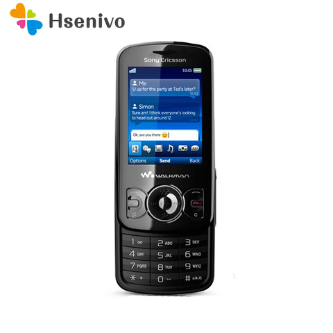 Sony Ericsson W100 reconditionné-Original débloqué W100 téléphone portable 2MP Bluetooth FM W100 téléphone portable livraison gratuite ► Photo 1/1