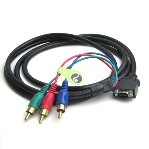CN14P – câble adaptateur vidéo 14 broches vers 3RCA3AV 3RCA 3AV, câble couleur composant ligne de Conversion 1m 1.5m ► Photo 1/6