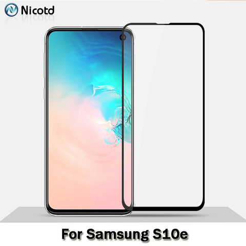 Protecteur d'écran pour Samsung Galaxy S10e, Film à couverture complète 2.5D, en verre trempé, pour modèles A7 A8 A6 Plus A9 2022 ► Photo 1/6