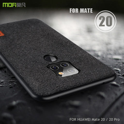 Coque de protection complète en tissu givré pour huawei, compatible modèles mate 20, 20 Pro, X, Soft edge ► Photo 1/6