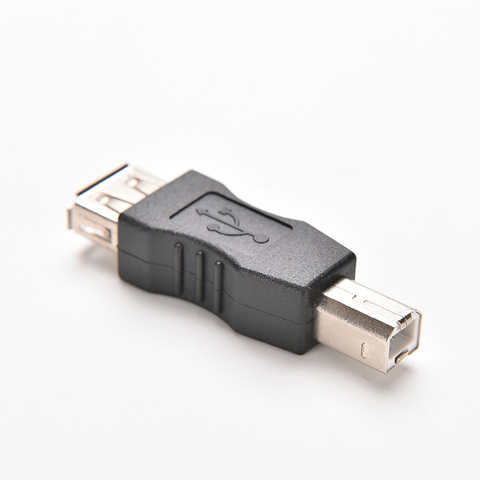 1 PC nouveau USB 2.0 Type A femelle à USB Type B adaptateur de convertisseur mâle USB câble d'impression changeur de connecteur ► Photo 1/6