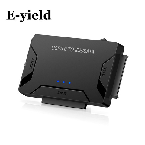 SATA Combo USB IDE SATA Adaptateur Disque Dur SATA à USB3.0 Données Transfert Converter pour 2.5/3.5/5.25 Lecteur optique DISQUE DUR SSD ► Photo 1/5