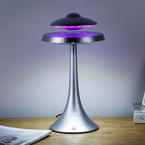 UFO lévitation magnétique Bluetooth stéréo sans fil charge continuer à la vie UFO son sans fil Bluetooth haut-parleurs lampe de mode ► Photo 1/6