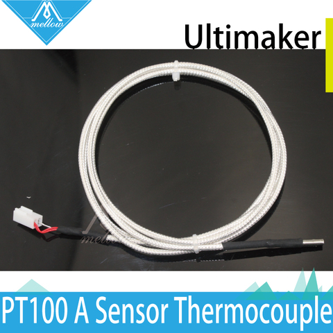 Pièces d'imprimante 3D Reprap Ultimaker 2 UM2 pt100a Hotend, capteur de Thermocouple 2 cœurs M3 x 15x1300mm, puce allemande pour kit olsson ► Photo 1/6