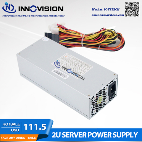 Alimentation électrique industrielle, haute efficacité, sortie maximale 600W, p/s HK600 pour 2U/3U, serveur psu ► Photo 1/1