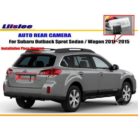 Caméra de recul pour voiture, pour Subaru Outback Sport Sedan Wagon 2011 – 2015, NTST PAL, OEM ► Photo 1/4