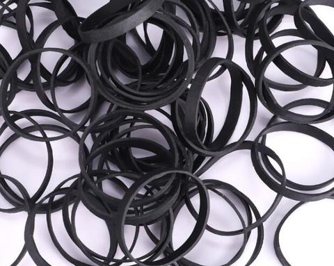 Diamètre 40mm solide noir large élastique élastique caoutchoucs résistants pour l'emballage 20/50/100/300 que vous choisissez ► Photo 1/6