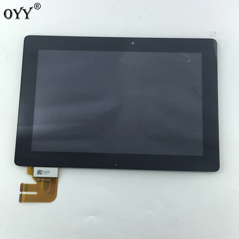 Assemblée en verre de convertisseur analogique-numérique d'écran tactile de moniteur d'écran de panneau d'affichage à cristaux liquides pour ASUS TF300 TF300TG TF300T TF300TL 69.10I21.G03 ► Photo 1/1