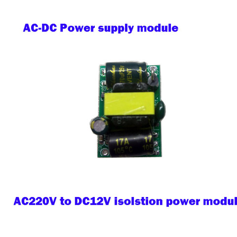 Module transformateur d'alimentation ca-220 V à 12 V cc, complètement isolé, 220 à 12, livraison gratuite ► Photo 1/5