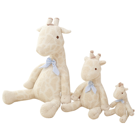 1 pc 22/35/55 cm mignon Simulation girafe jouets en peluche doux Animal en peluche cerf en peluche poupée bébé enfants jouet enfants cadeau d'anniversaire ► Photo 1/1