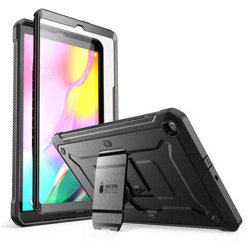 Coque intégrale robuste avec protection d'écran intégrée, compatible avec Samsung Galaxy Tab A 10.1 UB Pro, version 2022 ► Photo 1/6