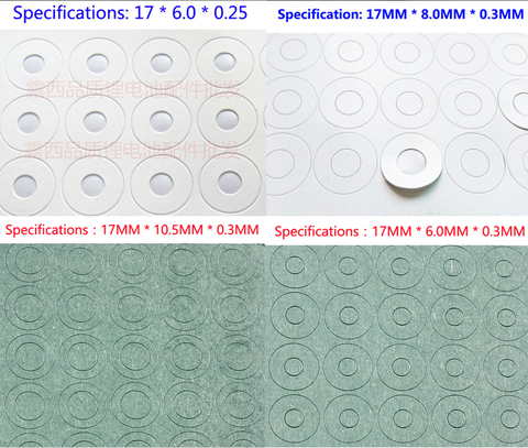 Anode pour batterie au lithium 100, 18650 pièces, anneau isolant, série 18650 ► Photo 1/6