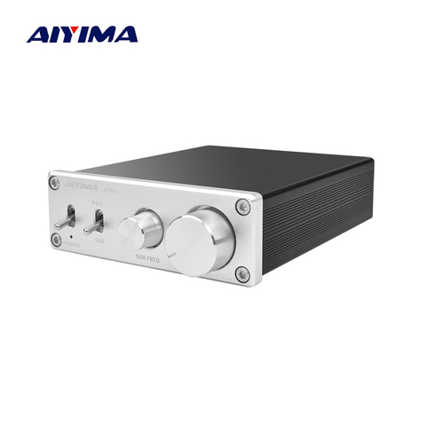 AIYIMA – amplificateur de caisson de basses 100W, Mono numérique, son de classe D, Audio domestique, amplificateurs de puissance à pleine fréquence ► Photo 1/6