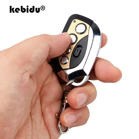 Kebidu – télécommande sans fil 433MHz à 4 touches, duplicateur à fréquence réglable automatiquement pour porte de Garage de voiture ► Photo 1/6