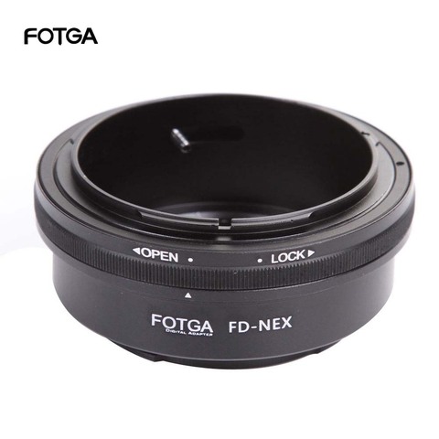 Anneau adaptateur d'objectif pour Canon FD FL objectif à Sony E monture NEX-C3 NEX-5N NEX-7 NEX-VG900 ► Photo 1/6