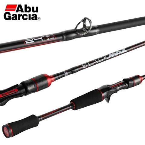 19 Abu Garcia noir MAX BMAX II leurre canne à pêche RF puissance filature tige de coulée 2.13 2.28 2.43M Fiber de carbone carpe matériel de pêche ► Photo 1/6