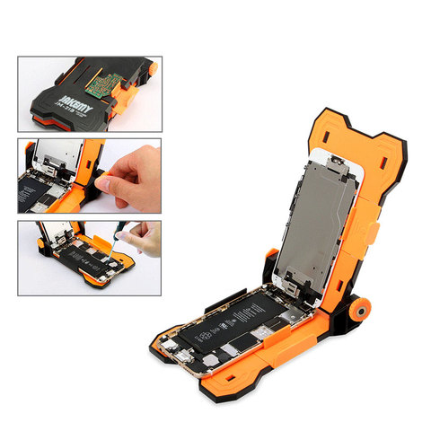 Jakemy JM-Z13 Réglable Fixe Support De Réparation de L'écran pour iPhone 6 s 6 Plus Démontage Mobilier De Travail et PCB Titulaire Pince ► Photo 1/6