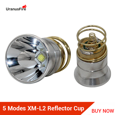 Uranusfire 501B 520B LAMPE DE POCHE LED Torche 5 fichiers XM-L2 1200lumens réflecteur Tasse XM l2 lampe de poche led s ► Photo 1/6