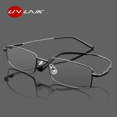 Mode mémoire titane lunettes hommes femmes lunettes lunettes cadre pour lunettes d'affaires myopie Prescription lunettes optiques ► Photo 1/6