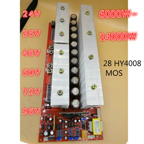 Onduleur de fréquence à onde sinusoïdale Pure, 24V, 5600W, 36V, 8600W, 48V, 12000W, 60V, 72V, 96V, 19000W, Circuit imprimé principal ► Photo 1/6