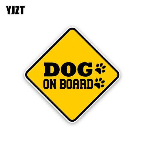 Yzzt-autocollant autocollant pour chiens sur la planche, en PVC, 15.9x15.9CM, 12-40351 ► Photo 1/6