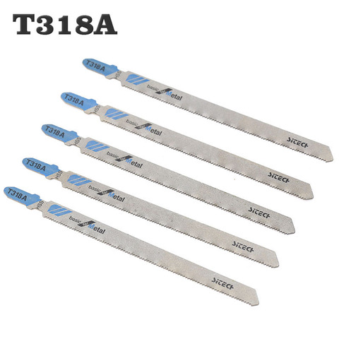 Lames de scie T318A, 5 pièces, coupe propre pour bois, panneau de fibres de PVC 132mm, outils électriques ► Photo 1/6