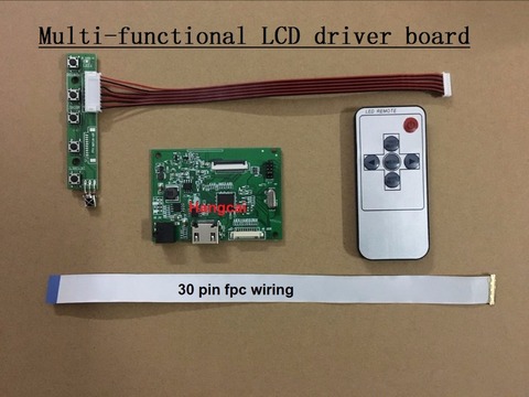 Carte pilote LCD 30 broches, PCB-800807V6-1HDMI-EDP, résolution d'écran 1920x1200, 1920x1080, 1600x900, 1366x768, 1280x800 ► Photo 1/6