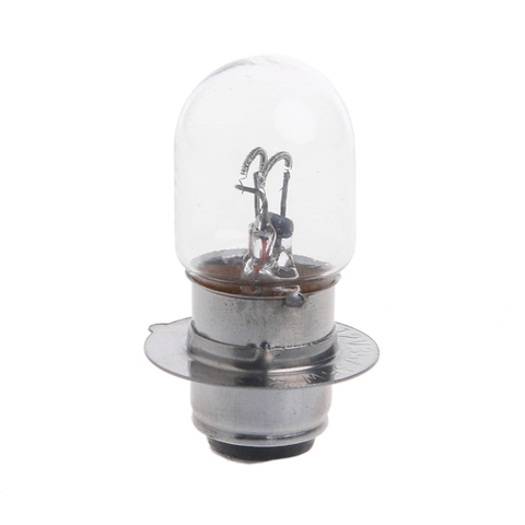 Ampoule de phare halogène blanche T19 P15D-25-1, 12V, 35W, à Double Filament, pour moto ► Photo 1/6